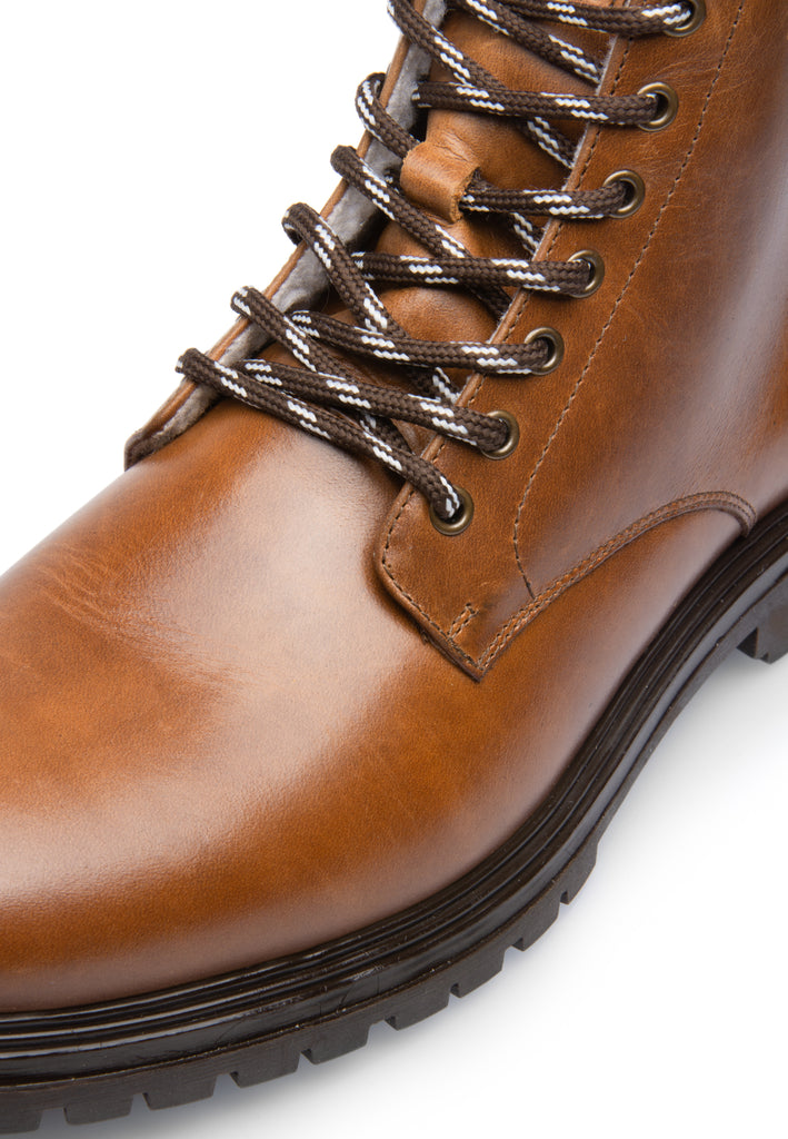 Last Studio Caio Ancle Boots Cognac