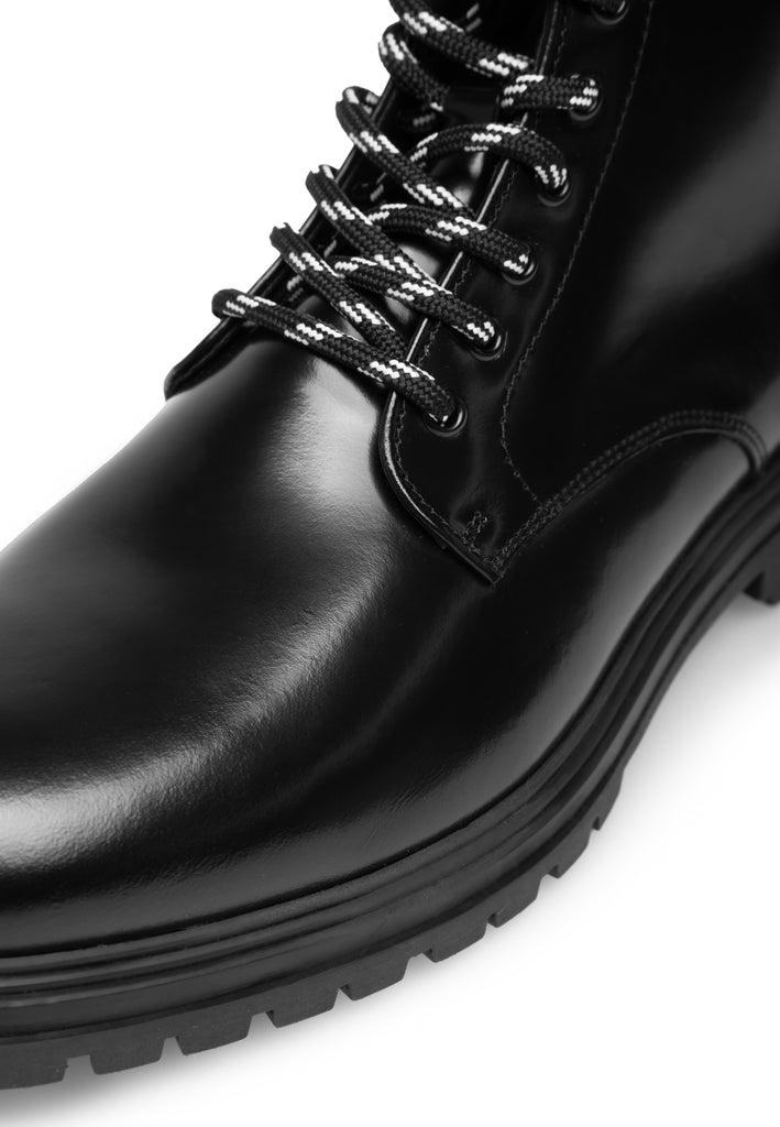 Last Studio Caio Black Polido Ankle Boots Black