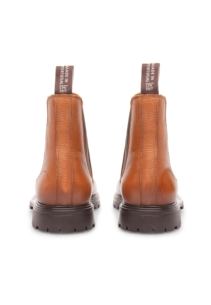 Last Studio Cormac Leather - Cognac Ankle Boots Cognac