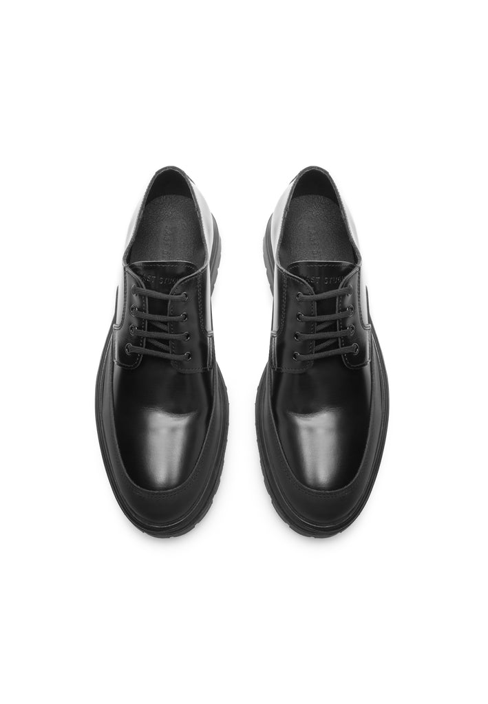 Last Studio Gregory Polido Leather - Black Shoes Black