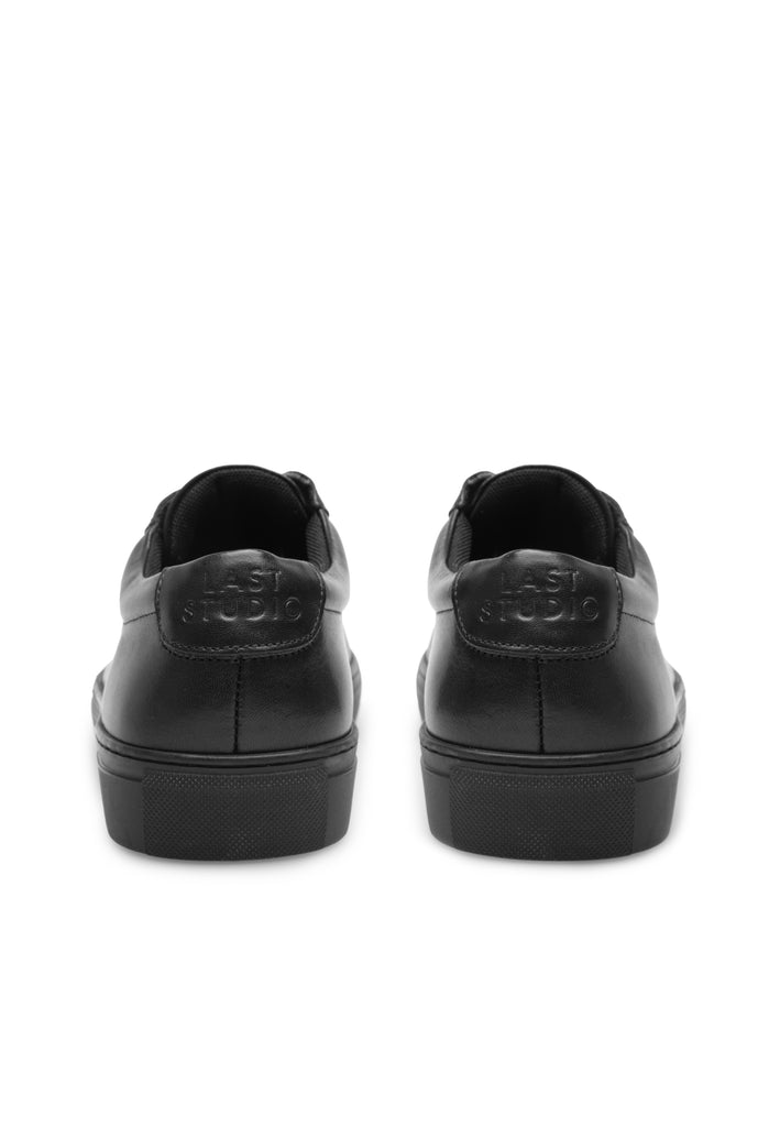 Last Studio Ridge Leather Low Sneakers Black