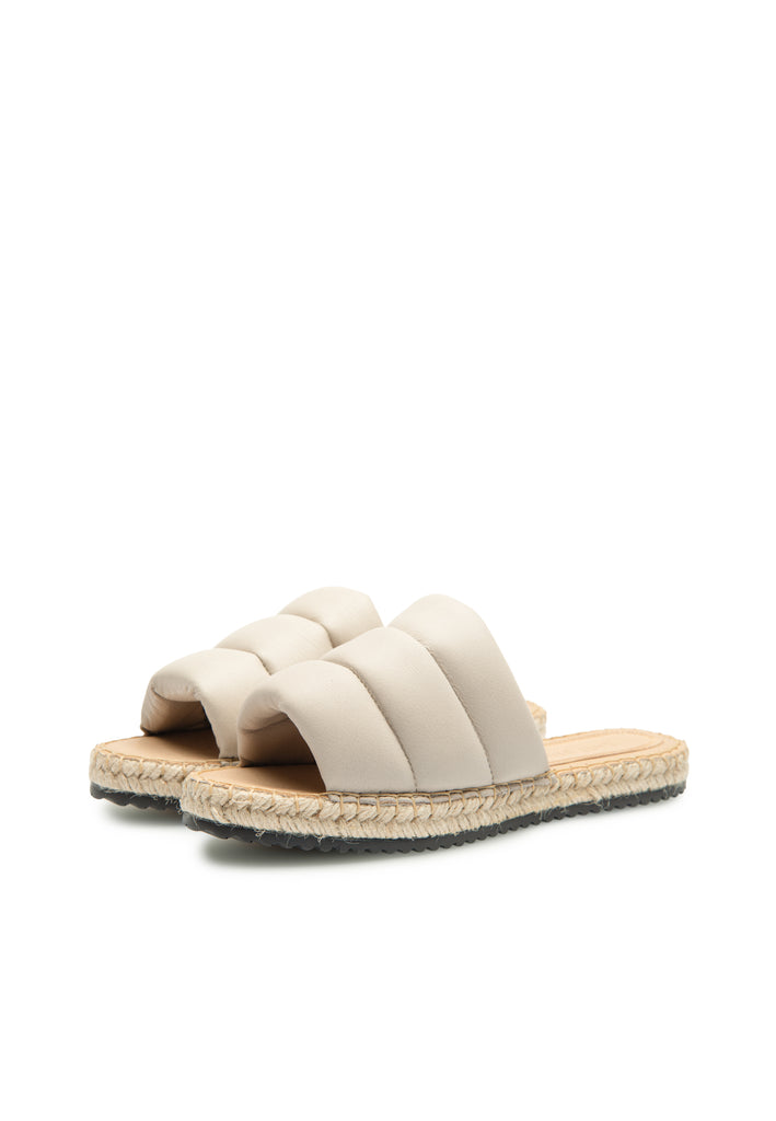 Last Studio Selby Leather Sandals Taupe