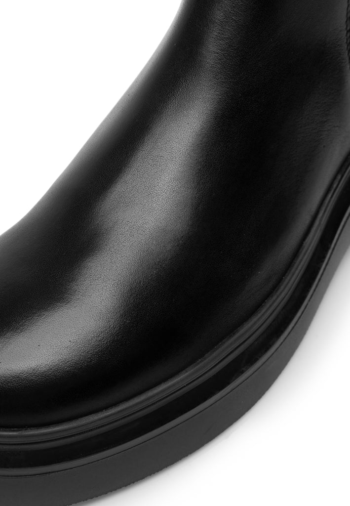 Last Studio Seth/04 Leather - Black Ankle Boots Black