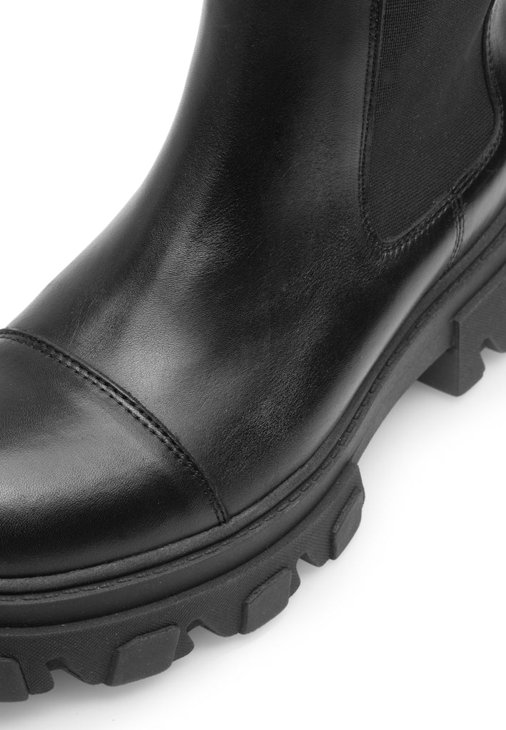 Last Studio Treasure Leather - Black High Boots Black